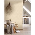 Papier peint paisley floral beige · Casadeco Maison de Famille 202711200