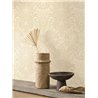 Beige Paisley-Blumentapete · Casadeco Maison de Famille 202711200