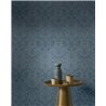 Blue paisley ornamental wallpaper · Casadeco Maison de Famille 202716666