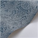 Papel pintado paisley azul ornamental · Casadeco Maison de Famille 202716666