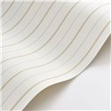 Fine striped wallpaper on white · Casadeco Maison de Famille 202721012