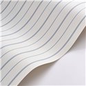 Papier peint rayé bleu porcelaine · Casadeco Maison de Famille 202726033