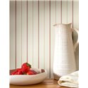 Classic two-tone striped wallpaper · Casadeco Maison de Famille 202728201