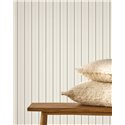 Black edged striped wallpaper · Casadeco Maison de Famille 202729110