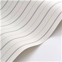 Black edged striped wallpaper · Casadeco Maison de Famille 202729110