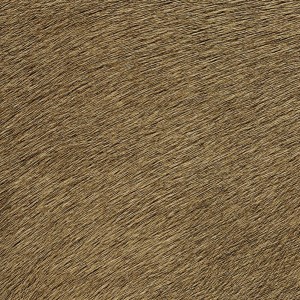 Elitis|Papier peint vinyle peau de poney beige noisette|Imitation Peau