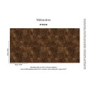 Elitis|Animal skin wallpaper with lynx and leopard in brown and black|Skin Imitation