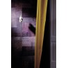 Elitis|Papier peint style kilim patchwork effet peau animale beige crème|Imitation Peau