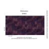 Elitis|Papier peint style kilim patchwork effet peau animale beige crème|Imitation Peau