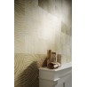 Elitis|Wallpaper with yellow and white zebra skin|Skin Imitation