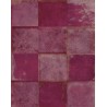 Elitis|Animal skin wallpaper imitation aged garnet leather|Skin Imitation