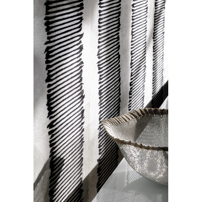 Elitis|High-end wallpaper with grey and black pony hair|Skin Imitation