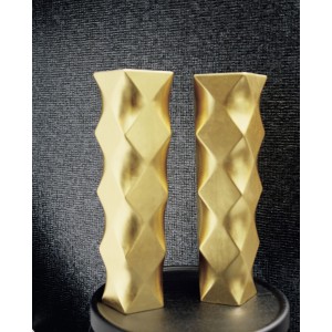 Eijffinger|Papel pintado terracota hojas relieve brillo moderno|Papel Pintado 2