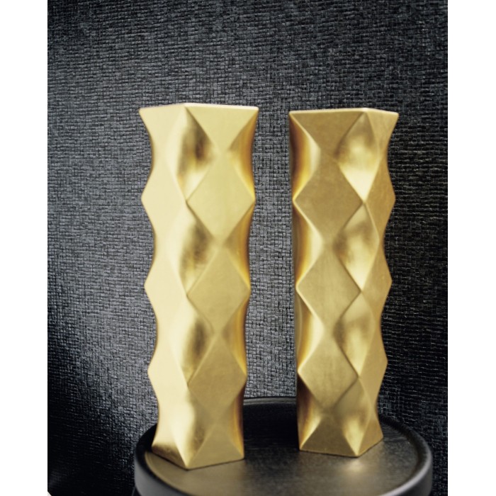 Elitis|Papier peint haut de gamme nacré couleur orange|Papier Peint