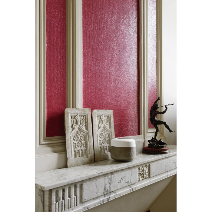 Elitis|High-end wallpaper with mustard colour nacre|High-End