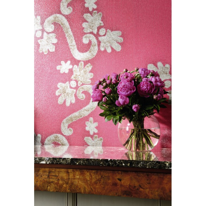 Elitis|Baroque style wallpaper with high-end embroidery|Damask