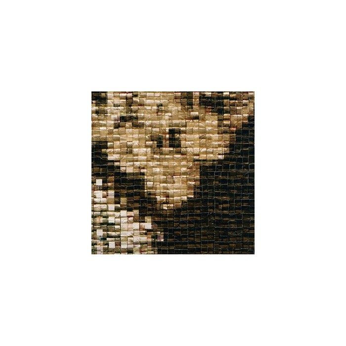 Elitis|Wandbild Fächer Mosaik perlmuttartig|Wandbild