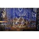 Elitis|Papier peint panoramique baroque mosaïque, introspection vitrail|Panoramiques