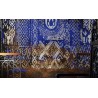Elitis|Papier peint panoramique baroque mosaïque, introspection vitrail|Panoramiques