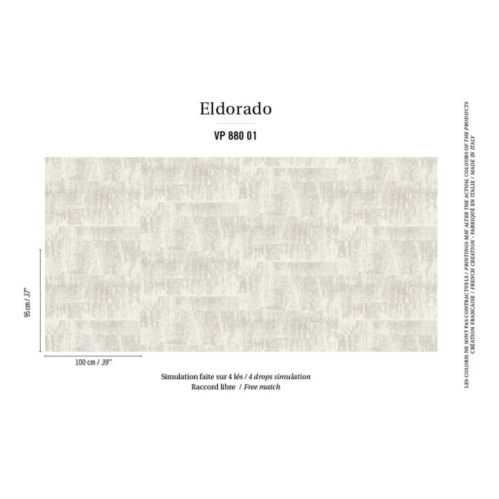 Elitis|Papel pintado vinílico efecto rafia blanco, alta gama|Papel Pintado