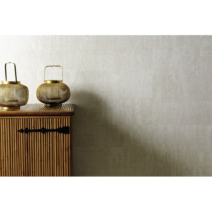 Elitis|High-end wallpaper with cream white raffia|Wallpaper