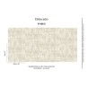 Elitis|High-end wallpaper with cream white raffia|Wallpaper
