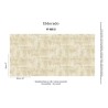 Elitis|Papier peint vinyle haut de gamme raphia beige|Papier Peint