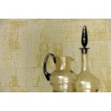 Elitis|Wallpaper with golden raffia effect and plaster look|Wallpaper