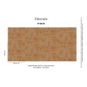 Elitis|Papier peint vinyle imitation raphia couleur cuivre|Papier Peint