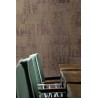 Elitis|Wallpaper with plastered brown raffia effect|Wallpaper