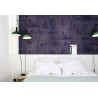Papel pintado gama alta efecto rafia morado - Élitis Eldorado Atelier d'artiste VP 880 13