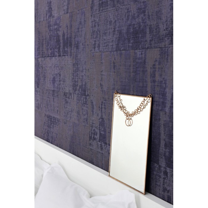 Elitis|High-end wallpaper with purple raffia effect|Wallpaper
