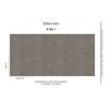 Elitis|Vinyl wallpaper with grey raffia effect|Wallpaper