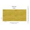 Elitis|Papier peint texture fibres naturelles d’abaca|Imitation Bois