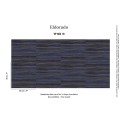 Elitis|Vinyl-Tapete aus Naturfaser Abaca|Holzimitat