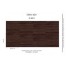 Elitis|Papier peint effet bois imitation écorce d’abaca|Imitation Bois