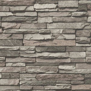 As Creation|Papier Peint mur rustique pierres naturelles|Imitation Pierre