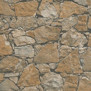 Casamance|Papel pintado contemporáneo, textura rocosa beige|Imitacion Piedra