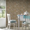 As Creation|Papier peint pierre naturelle salon rustique|Imitation Pierre