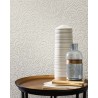 Architects Paper|White damask wallpaper with embossed details|Fabric Imitation