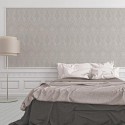 Architects Paper|Damask pattern wallpaper in beige with fabric texture|Fabric Imitation