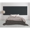 Architects Paper|Grey and black damask wallpaper with fabric texture|Fabric Imitation
