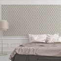 Architects Paper|Classic beige wallpaper for bedrooms|Rhombus