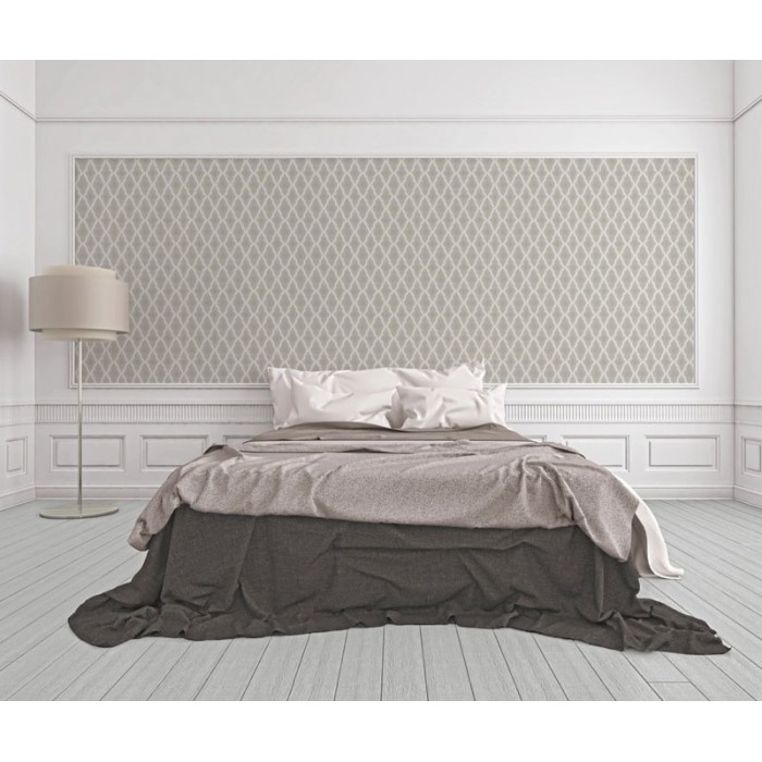 Architects Paper|Papel pintado para dormitorios clásico beige|Rombos