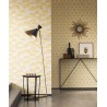 Architects Paper|Yellow palm tree wallpaper on white background|Tropical