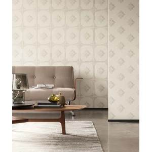 Casadeco|Scandinavian blue wallpaper with blue winter tree branches|Scandinavian 2