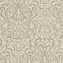 Architects Paper|Papel pintado estilo damasco con relieves beige marrón|Imitacion Tela