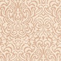 Architects Paper|Papel pintado estilo damasco con relieves color salmón|Imitacion Tela
