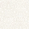 Architects Paper|Papier peint damassé crème avec motifs en relief|Damas