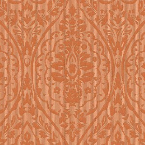 Grandeco|Ornamentale Medaillons weiß Tapete|Damast